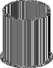 Rohrverl�ngerung mit Bundkragen DN 125 L=250 mm