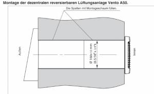 Einzelrauml�fter mit W�rmer�ckgewinnung, reversierend, Blauberg,