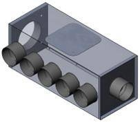 Luftverteiler Isol 180/12x75