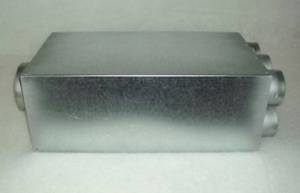 Luftverteiler mit Schalld�mpfer 150/ 8x75