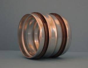 Steckverbinder DN125mm mit Lippendichtung