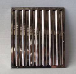 Fettfangfilter aus Edelstahl V2A 500mm*500mm*20mm