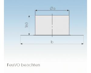 Brandschutzdurchführung BS- 2250-BS- 113mm