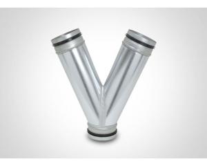 Hosenstück 45° DN 300/250 mit Lippendichtung