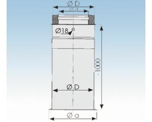 Bodenplatte,runde Sockelausführung-2250-BPKR- 113mm