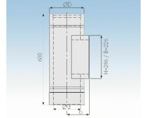 Prüföffnung Hochtemperatur PH-2250-PH- 113mm