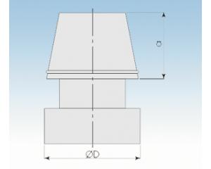 Abströmkopf AK-2250-AK-113mm