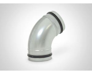 Bogen 60° gepresst mit Lippendichtung DN 200