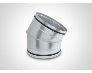 Segmentbogen 30° gepresst mit Lippendichtung DN 400