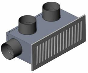 Decken-, Wandanschlußkasten - der-luftshop.de, Wickelfalzrohr